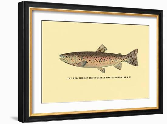 The Red Throat Trout-H.h. Leonard-Framed Art Print