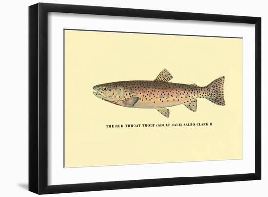 The Red Throat Trout-H.h. Leonard-Framed Art Print