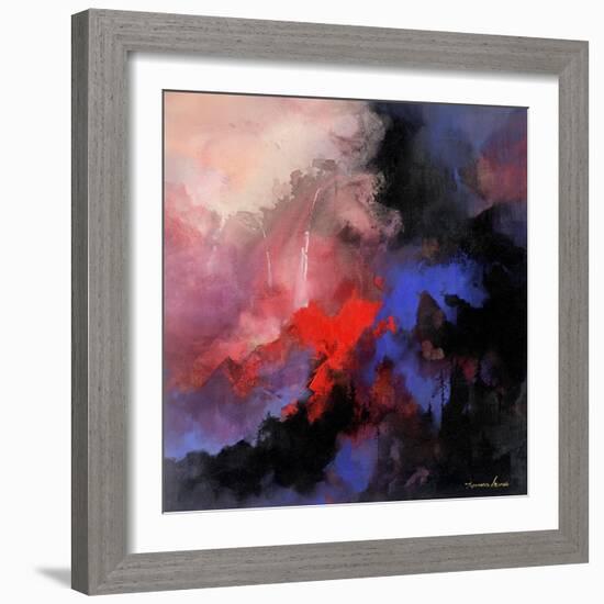 The Red Tree-Thomas Leung-Framed Giclee Print