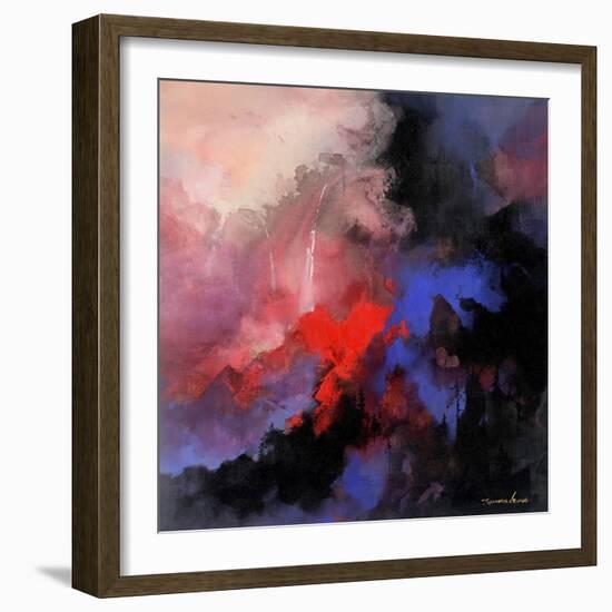 The Red Tree-Thomas Leung-Framed Giclee Print