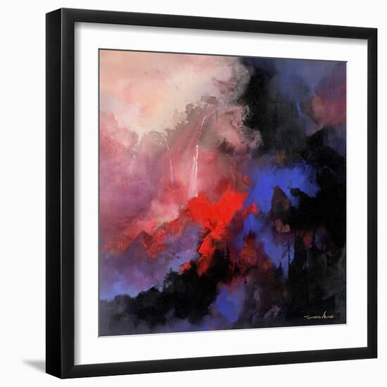 The Red Tree-Thomas Leung-Framed Giclee Print