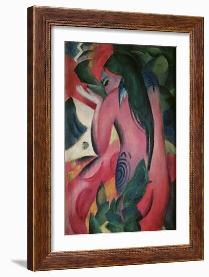 The Red Woman, 'Rote Frau', 1912-Franz Marc-Framed Giclee Print