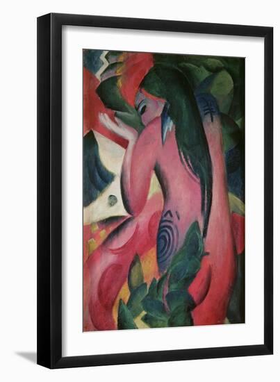 The Red Woman, 'Rote Frau', 1912-Franz Marc-Framed Giclee Print