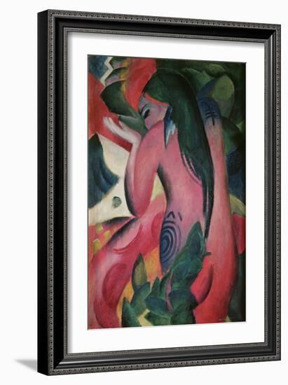 The Red Woman, 'Rote Frau', 1912-Franz Marc-Framed Giclee Print