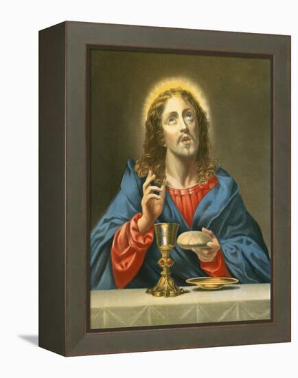 The Redeemer-Carlo Dolci-Framed Premier Image Canvas