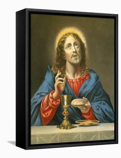 The Redeemer-Carlo Dolci-Framed Premier Image Canvas