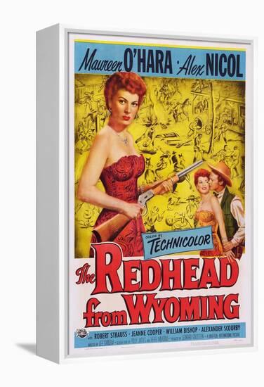 The Redhead from Wyoming, Maureen O'Hara, Alex Nichol, 1953-null-Framed Stretched Canvas