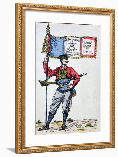 The Redshirts, Legion Garibaldienne, 1915-null-Framed Giclee Print