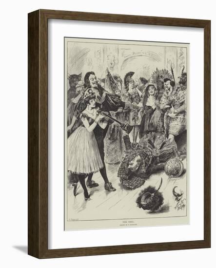 The Reel-Frederick Barnard-Framed Giclee Print