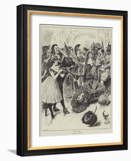 The Reel-Frederick Barnard-Framed Giclee Print