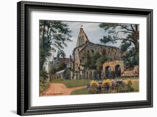 The Refectory, Battle Abbey-Alfred Robert Quinton-Framed Giclee Print