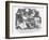 The Reform Bill, 1866, Frantic Excitement!!!, 1866-John Tenniel-Framed Giclee Print