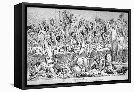 The Reformers' Dinner, 1809-Samuel de Wilde-Framed Premier Image Canvas