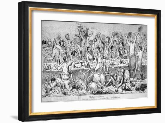 The Reformers' Dinner, 1809-Samuel de Wilde-Framed Giclee Print