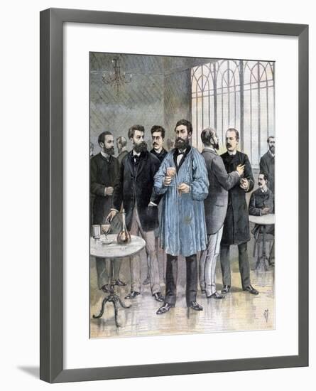 The Refreshment Bar, Chamber of Deputies of France, Paris, 1892-Henri Meyer-Framed Giclee Print