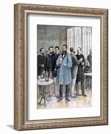 The Refreshment Bar, Chamber of Deputies of France, Paris, 1892-Henri Meyer-Framed Giclee Print