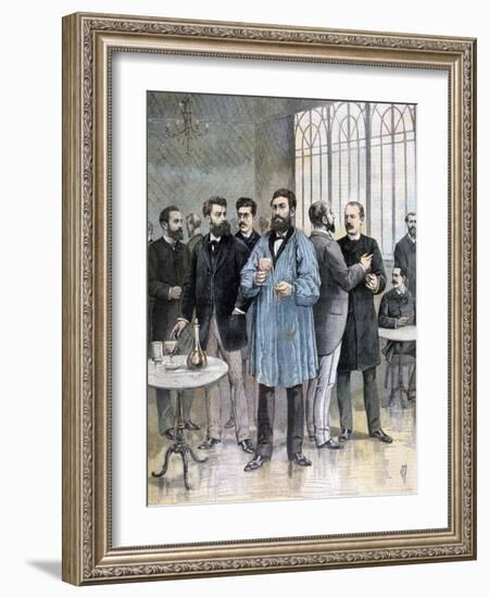 The Refreshment Bar, Chamber of Deputies of France, Paris, 1892-Henri Meyer-Framed Giclee Print