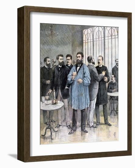 The Refreshment Bar, Chamber of Deputies of France, Paris, 1892-Henri Meyer-Framed Giclee Print