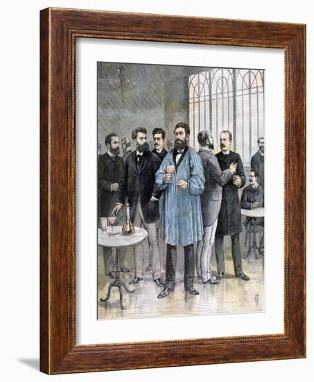 The Refreshment Bar, Chamber of Deputies of France, Paris, 1892-Henri Meyer-Framed Giclee Print