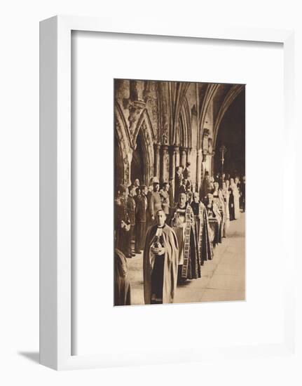 'The Regalia', May 12 1937-Unknown-Framed Photographic Print