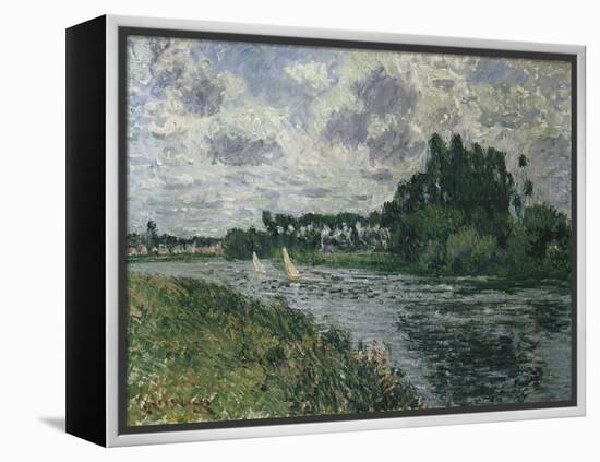 The Regatta-Henri Edmond Cross-Framed Premier Image Canvas