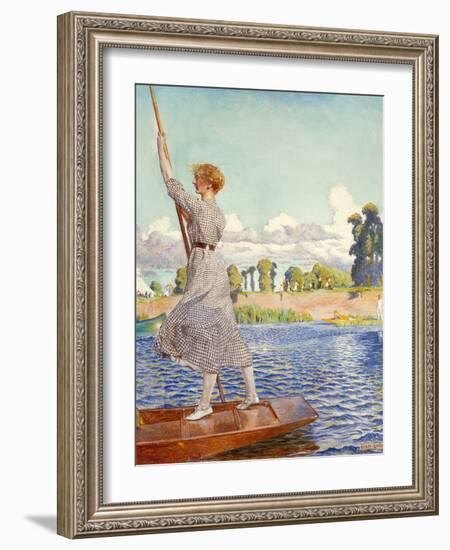 The Regatta-John Byam Liston Shaw-Framed Giclee Print