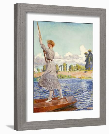 The Regatta-John Byam Liston Shaw-Framed Giclee Print