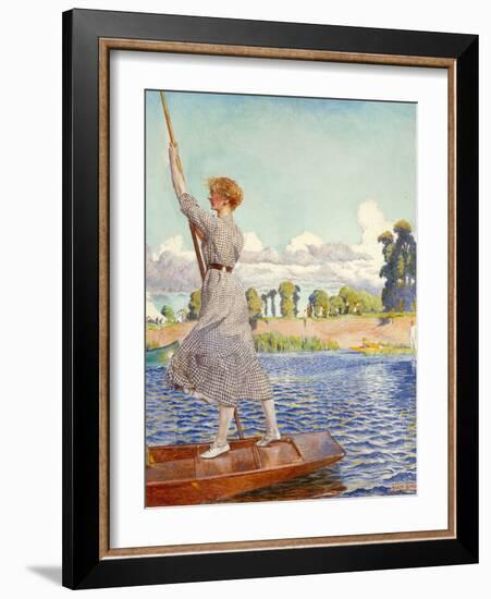 The Regatta-John Byam Liston Shaw-Framed Giclee Print