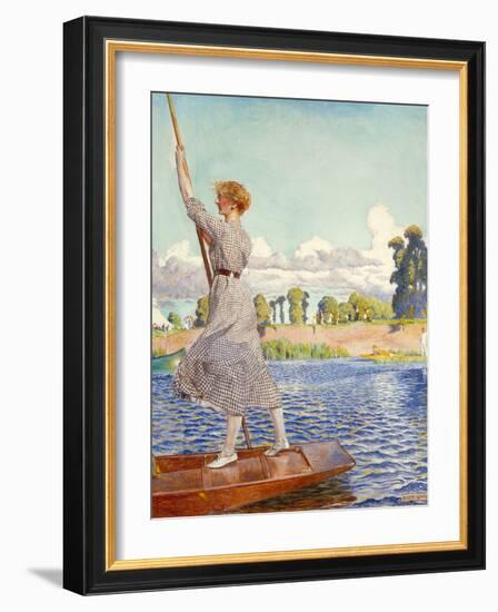 The Regatta-John Byam Liston Shaw-Framed Giclee Print