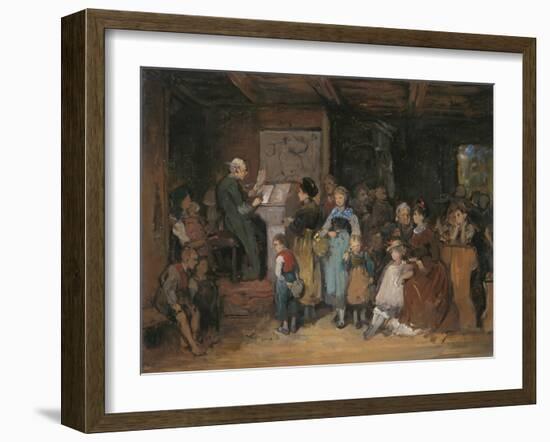 The Registration-Franz Von Defregger-Framed Giclee Print