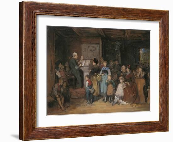 The Registration-Franz Von Defregger-Framed Giclee Print