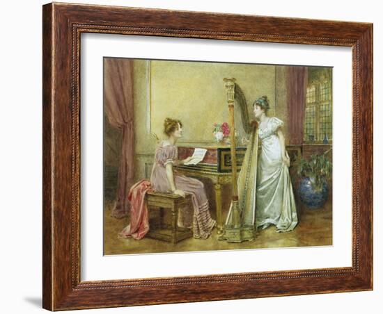 The Rehearsal-George Goodwin Kilburne-Framed Giclee Print