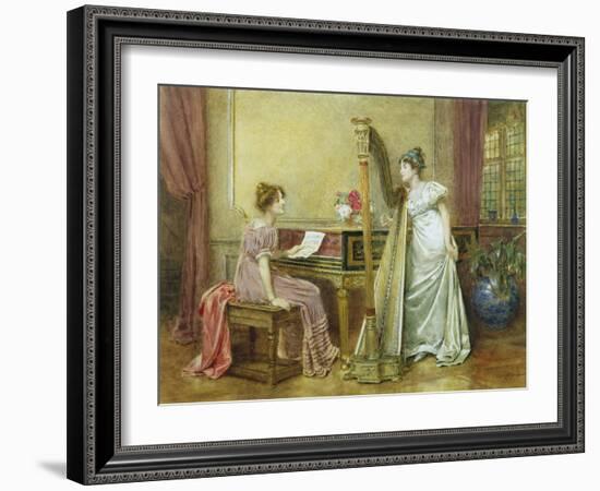 The Rehearsal-George Goodwin Kilburne-Framed Giclee Print