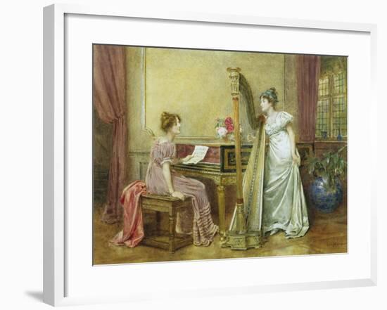 The Rehearsal-George Goodwin Kilburne-Framed Giclee Print