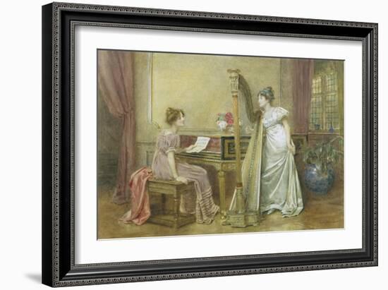 The Rehearsal-George Goodwin Kilburne-Framed Giclee Print