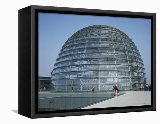 The Reichstag Dome, Berlin, Germany-G Richardson-Framed Premier Image Canvas