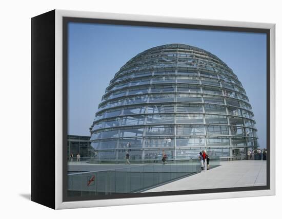 The Reichstag Dome, Berlin, Germany-G Richardson-Framed Premier Image Canvas