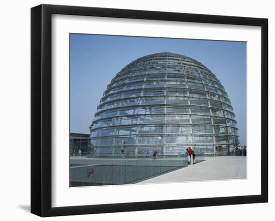 The Reichstag Dome, Berlin, Germany-G Richardson-Framed Photographic Print