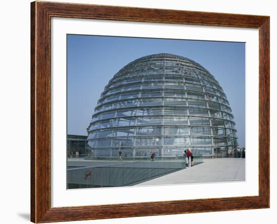The Reichstag Dome, Berlin, Germany-G Richardson-Framed Photographic Print