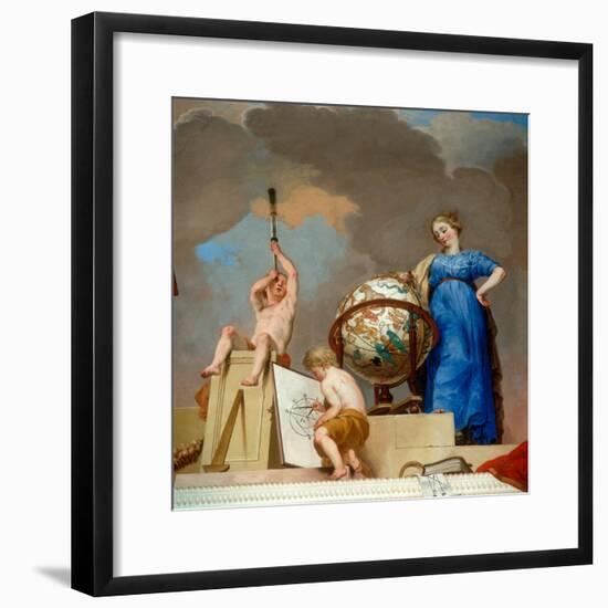 The Reign of Science, 1789-90 (Detail)-Karl Konrad Huber-Framed Giclee Print