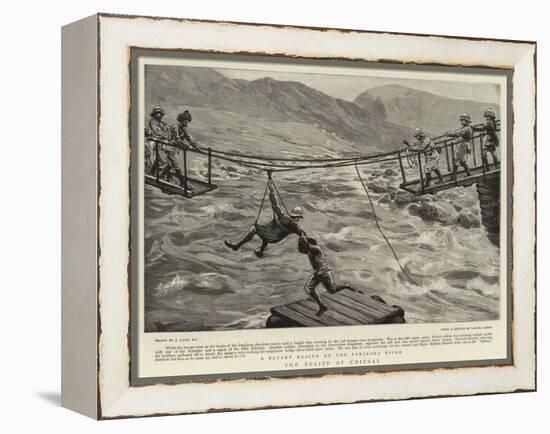 The Relief of Chitral-Joseph Nash-Framed Premier Image Canvas