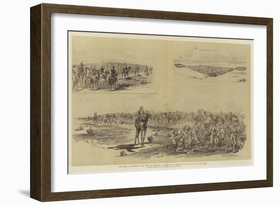 The Relief of Khartoum-Melton Prior-Framed Giclee Print