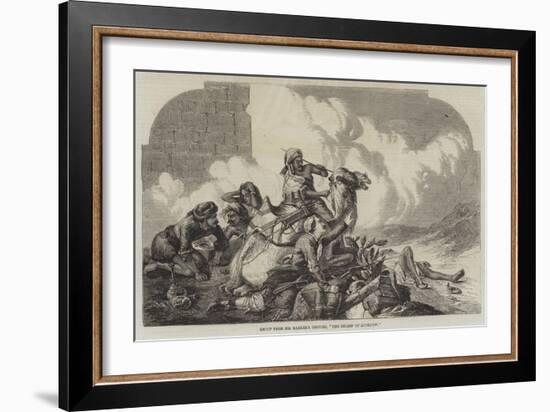 The Relief of Lucknow-null-Framed Giclee Print