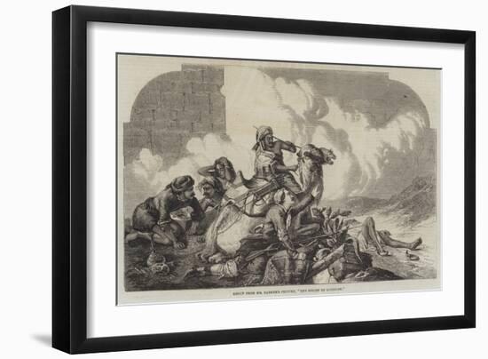 The Relief of Lucknow-null-Framed Giclee Print