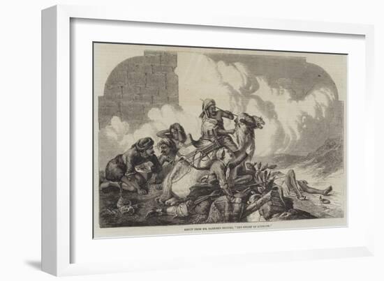 The Relief of Lucknow-null-Framed Giclee Print