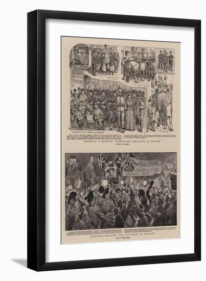 The Relief of Mafeking-William Ralston-Framed Giclee Print