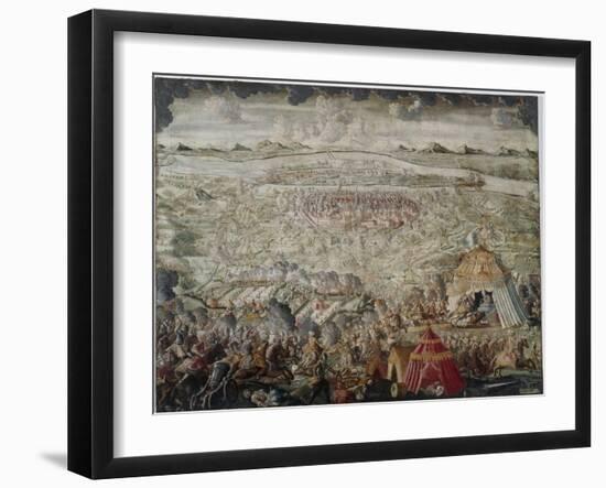 The Relief of Vienna by Polish, Austrian and German Forces on 12th September 1683, after 1683-German School-Framed Giclee Print