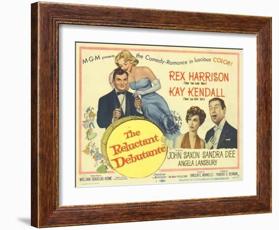 The Reluctant Debutante, 1958-null-Framed Art Print