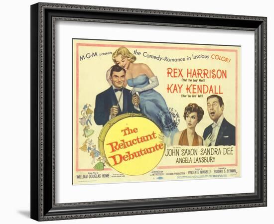 The Reluctant Debutante, 1958-null-Framed Art Print