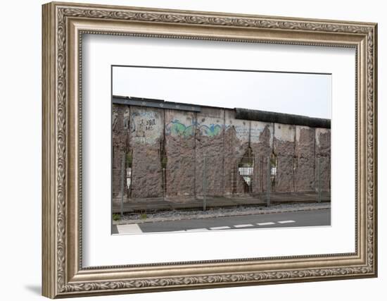 The Remains of Berlin Wall in Berlin-lexan-Framed Photographic Print